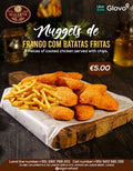 Nuggets de (FRANGO COM BATATAS FRITAS)