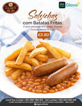 Salsichas com Batatas Fritas